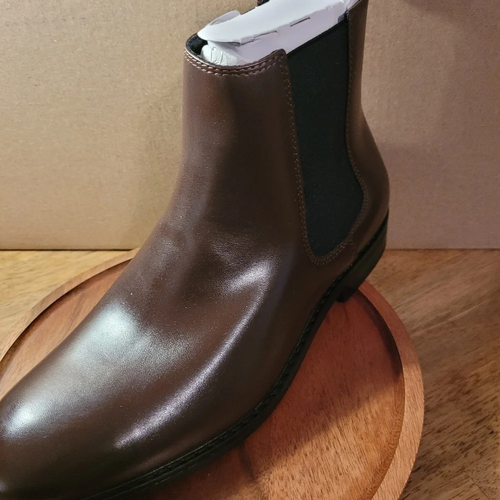Alfani Men's Dark Brown Luka Boots Size 8.5 M